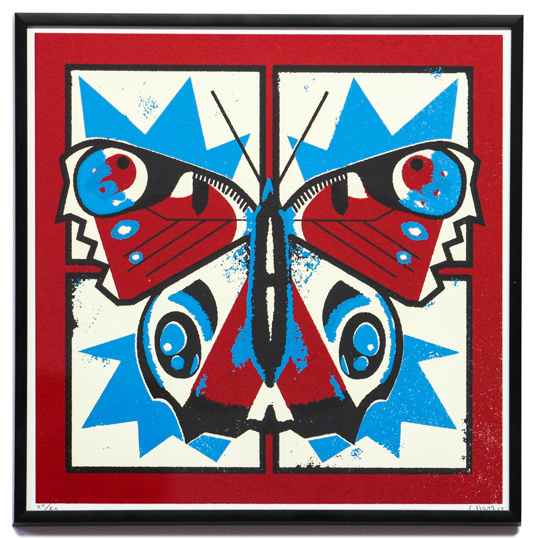Sofrito Butterfly Screenprint