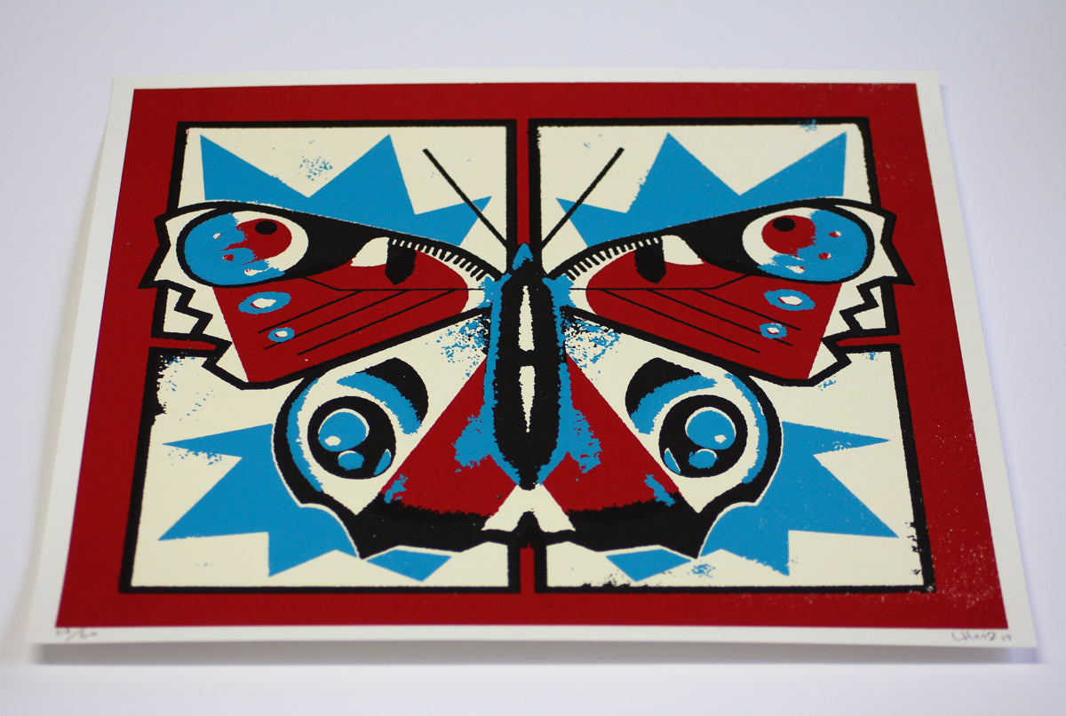 Sofrito Butterfly Screenprint