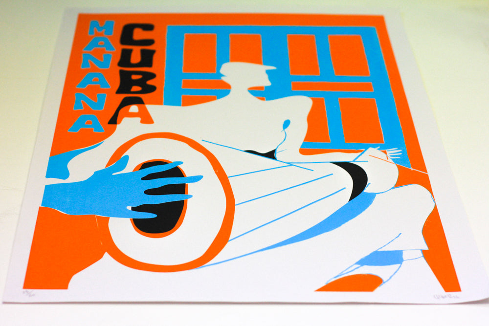 Manana//Cuba Screen Print