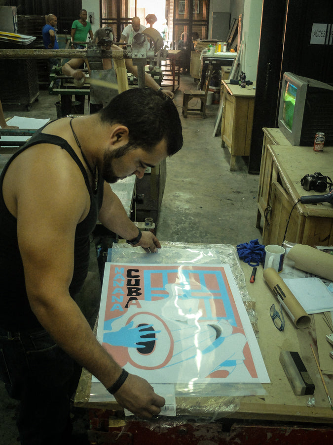 Manana//Cuba Screen Print