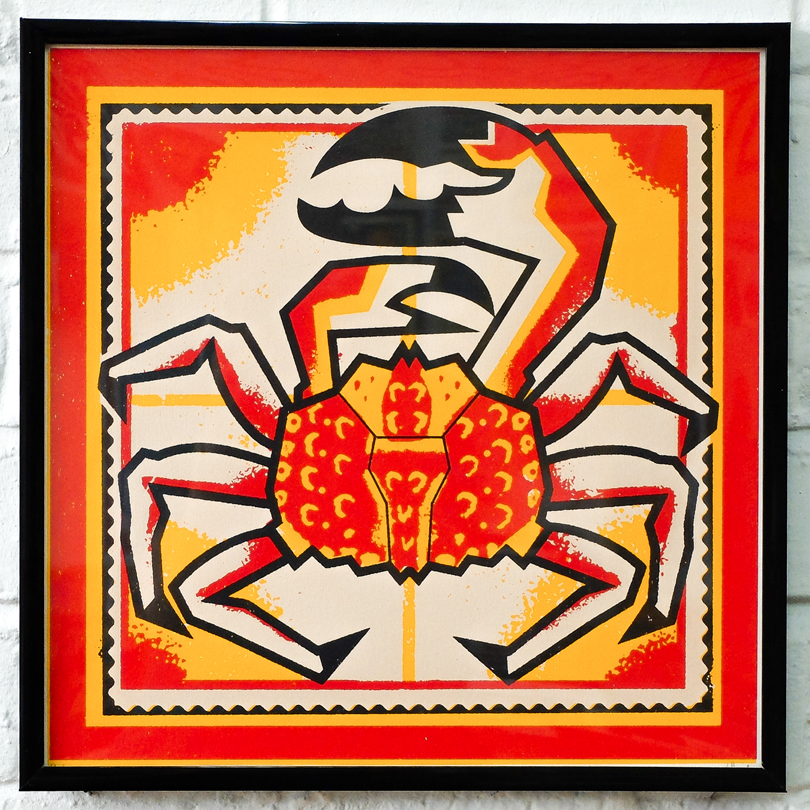 Sofrito Crab Screenprint