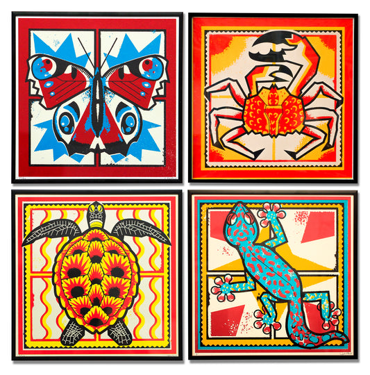 Sofrito Animal Screenprints - full set