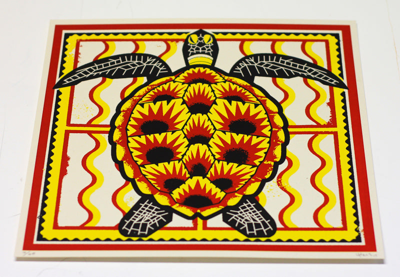 Sofrito Turtle Screenprint